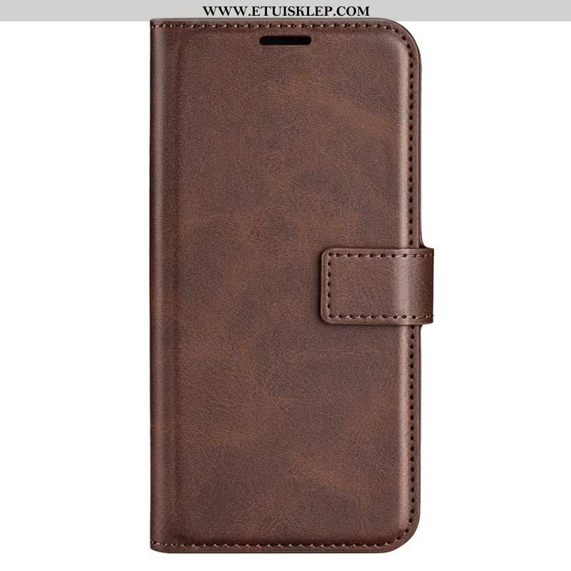 Etui Folio do iPhone 15 Styl Skórzany